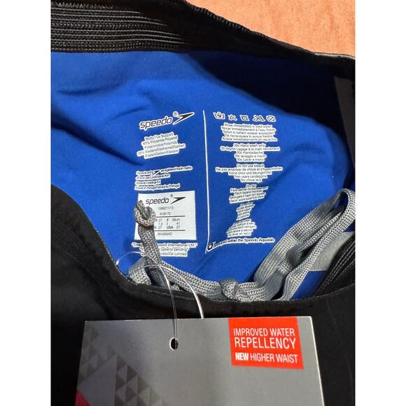 Speedo Fastskin LZR RACER ELITE 2 Male Hi High Waisted Jammer 27 NEW - Picture 7 of 7